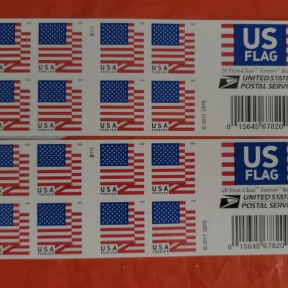 Flags 2018 Forever US Postage 50Booklet of 1000 stamps - Picture 7 of 11
